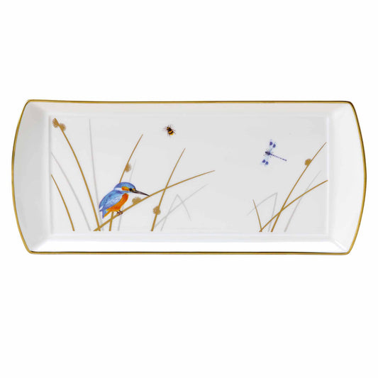 WE REED L/S RECT TRAY CLASSIC 34X15CM    x12