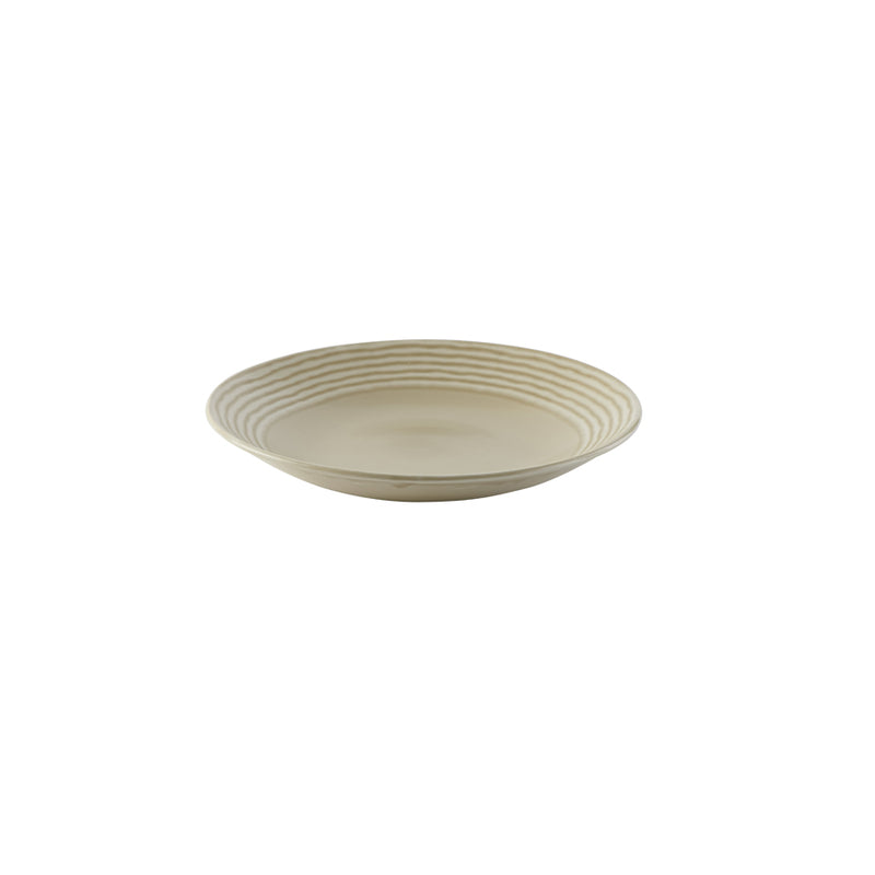 NORSE LINEN DEEP COUPE PLATE 28.1CM 11"  x12