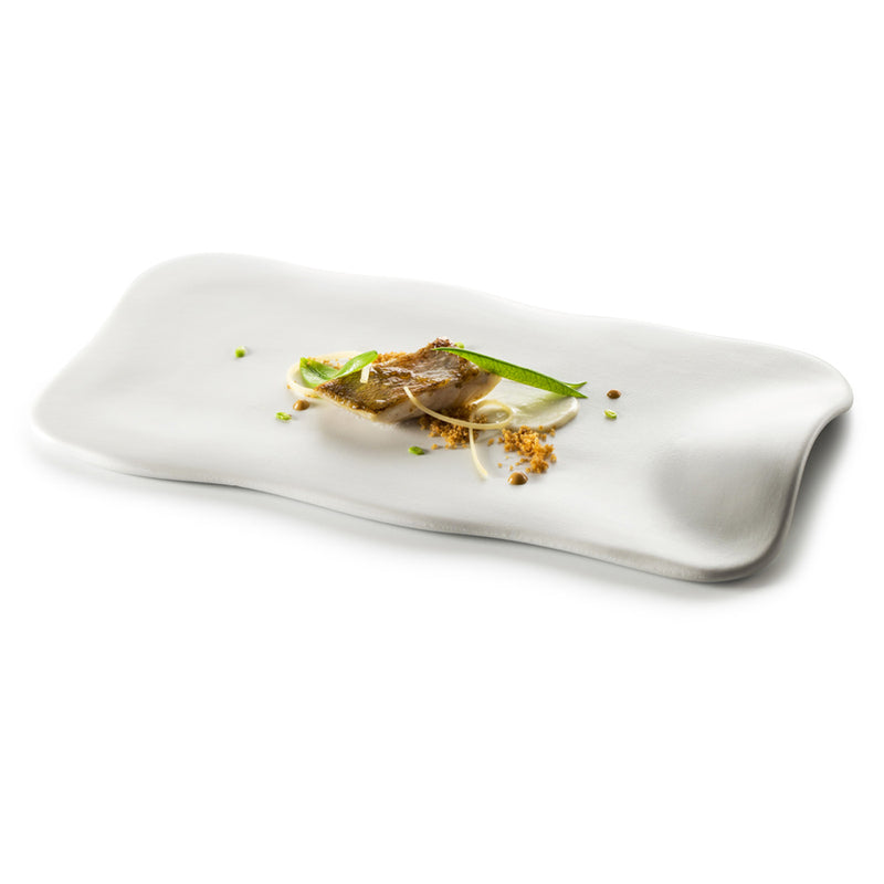 PORDAMSA NUAGES RECT TRAY 31X12 MATTE    x6