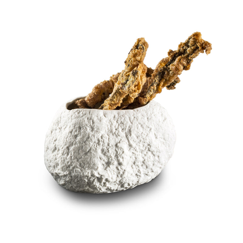 PORDAMSA ROCA SNACK BOWL MATTE 12X9CM   