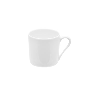 L COLLECTION WHITE DEMITASSE CUP 10CL    x6