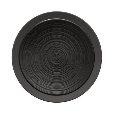 BAHIA BLACK ONYX DINNER PLATE 23CM       x6