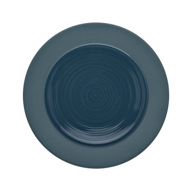 BAHIA BLUE STONE BREAD PLATE 14CM        x6