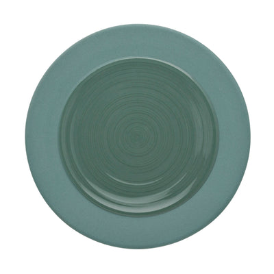 BAHIA GREEN CLAY BREAD PLATE 14CM        x6