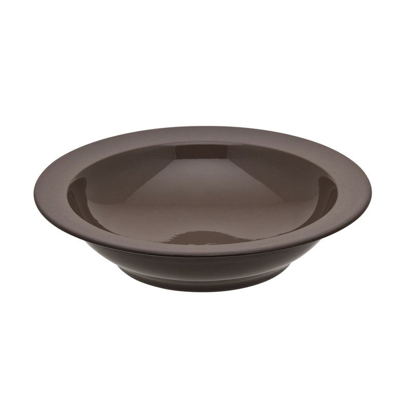 BAHIA BROWN BASALT CEREAL PLATE 20CM     x6