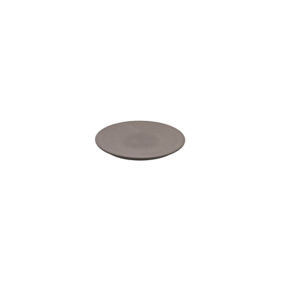 BAHIA BROWN BASALT PLATE/ LID 12.5CM     x6