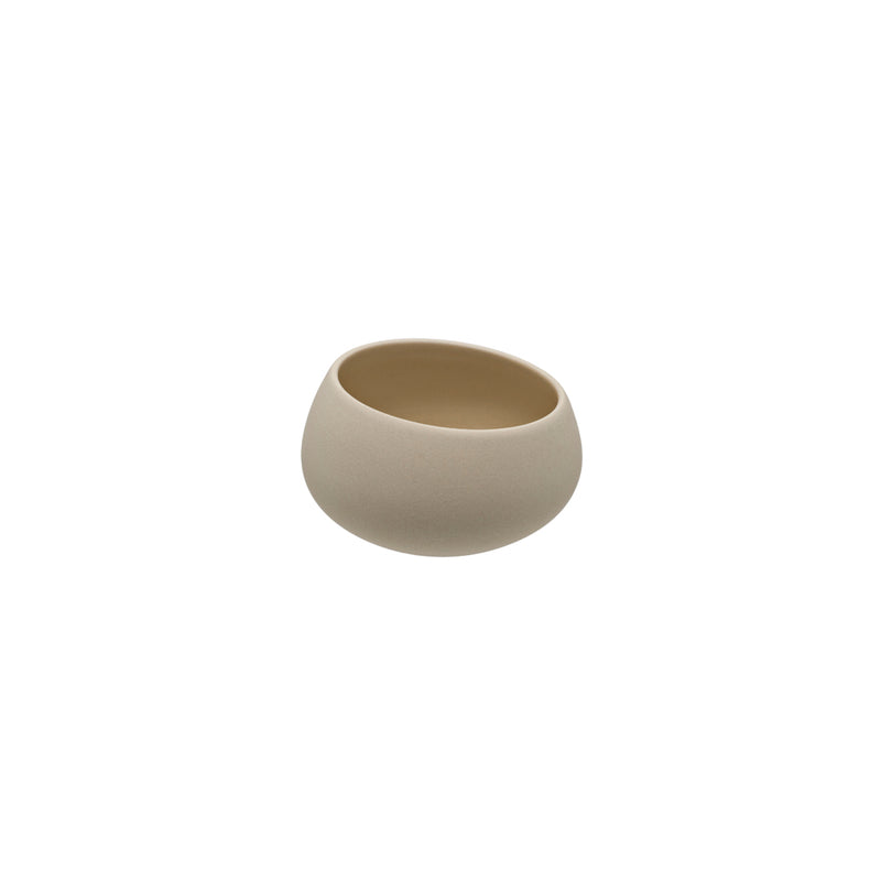 BAHIA BEIGE DUNE SLANTED RIM BOWL 7.3CM  x6