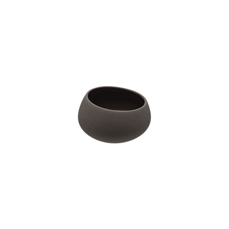 BAHIA BROWNBASALT SLANTED RIM BOWL 7.3CM x6