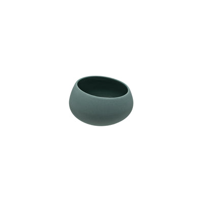 BAHIA GREEN CLAY SLANTED RIM BOWL 7.3CM  x6