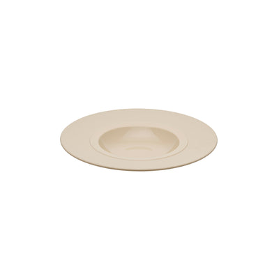 BAHIA BEIGEDUNE W/RIM GOURMET PLATE 23CM x6