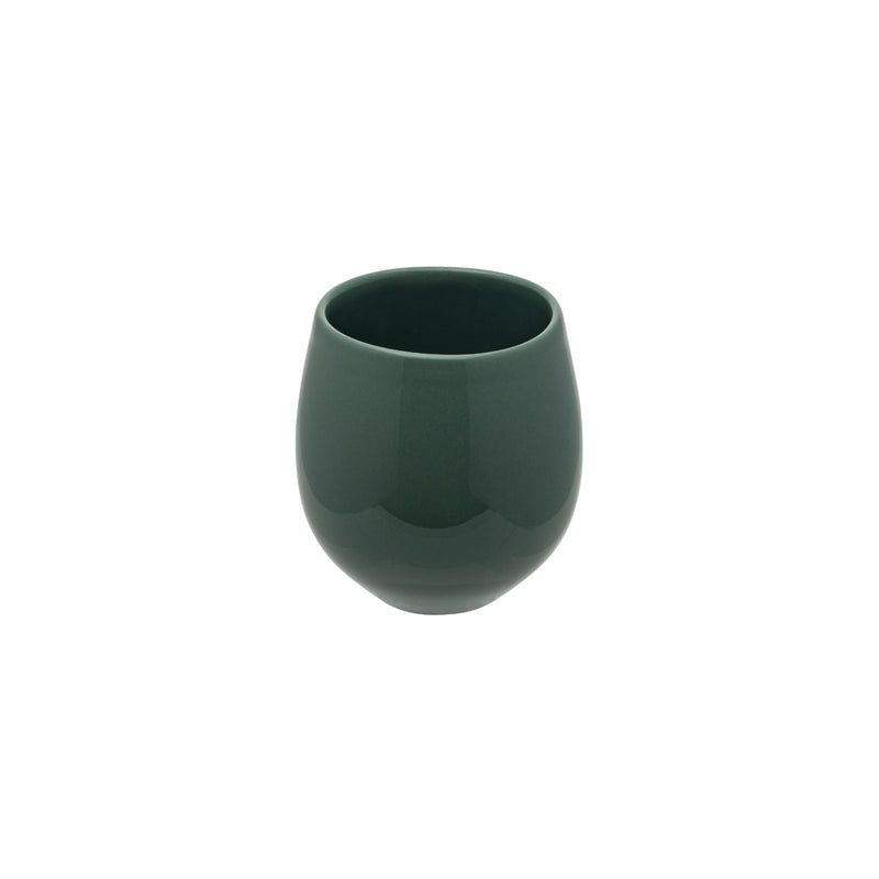 BAHIA GREEN CLAY COFFEE/TEA CUP 20CL     x6