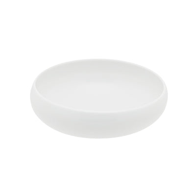 WHITE SLANTED RIM BOWL 16CM 100CL       