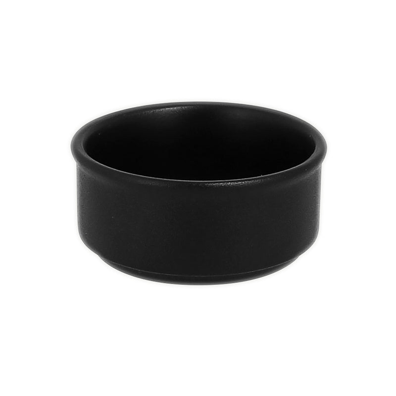 NEO FUSION RAMEKIN - BLACK 8X 3.5CM 10CL x12