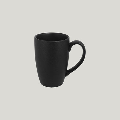 NEOFUSION MUG BLACK 45CL VITRIFIED CHINA x12