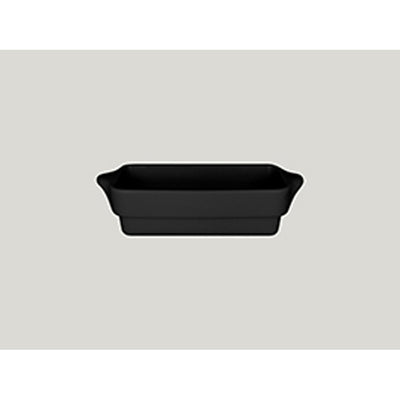 CHEF'S FUSION RECT TUREEN 20X10CM BLACK  x3