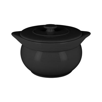 CHEF'S FUSION TUREEN 15X9.5CM 115CL BLK  x2