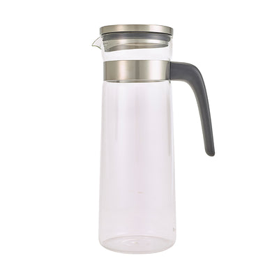 GLASS WATER JUG WITH S/S LID 1.5L/52.5OZ