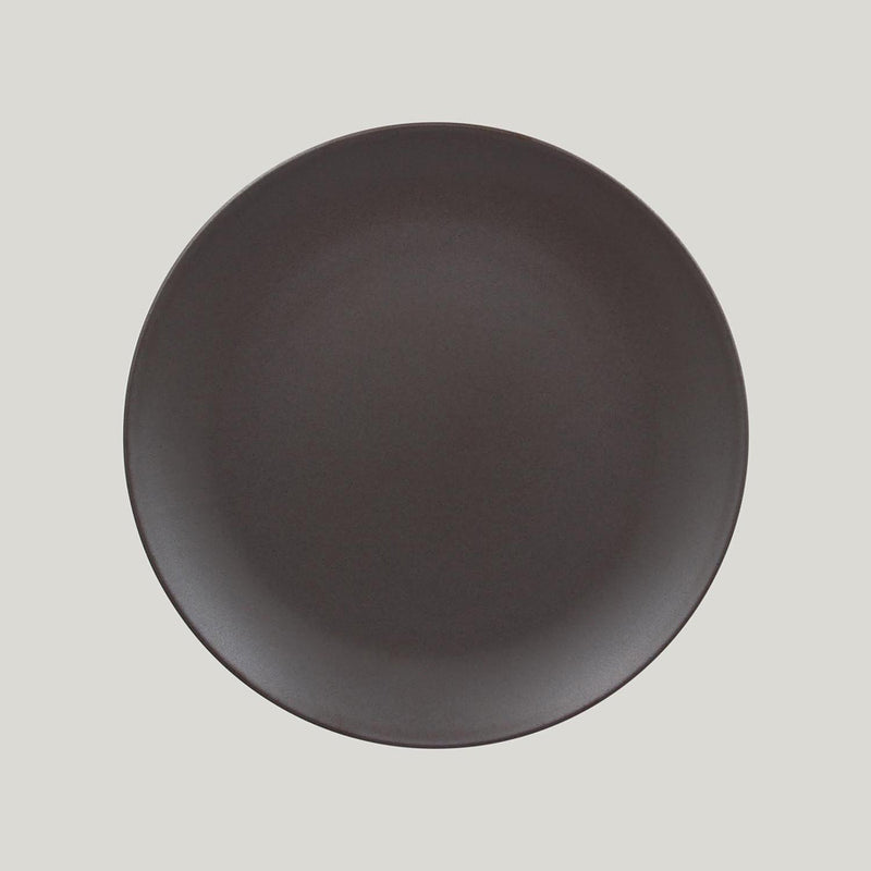 GENESIS FLAT COUPE PLATE - COCOA D 31CM  x6