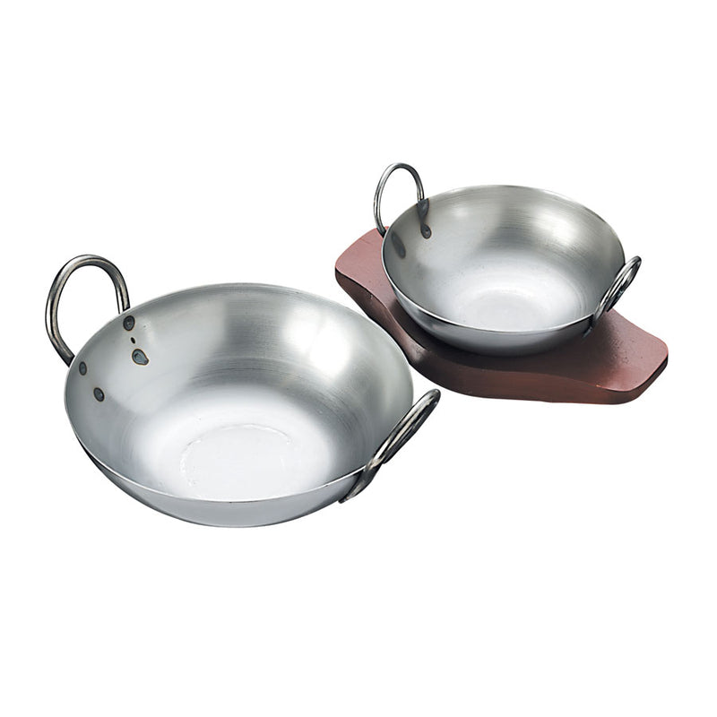 BALTI DISH 20CM BLACK STEEL             