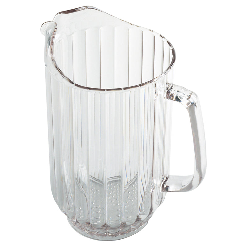 JUG FLUTED ICE LIP 3PT 1.8L POLYCARB    