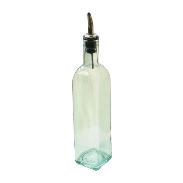 Oil Or Vinegar Glass With Tapor & Cork 45cl