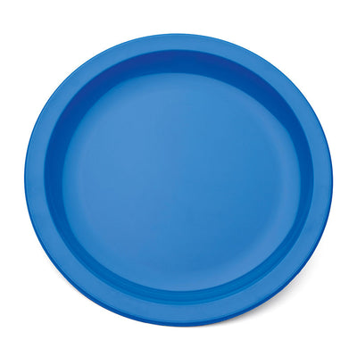 NARROW RIMMED PLATE 7" BLUE             