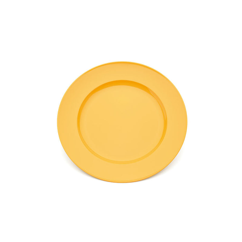 BROAD RIMMED PLATE 8.5" YELLOW          