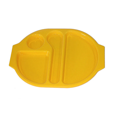 MEAL TRAY 15 x 11" YELLOW               