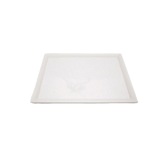 FLAT RIMMED TRAY BLACK 17 7/8"x12 7/8"  