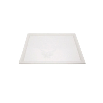 FLAT RIMMED TRAY BLACK 17 7/8"x12 7/8"  