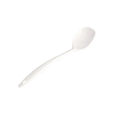 FOUNDATIONS WHITE SOLID SPOON 12"       