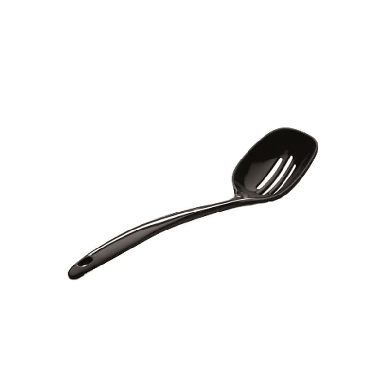 FOUNDATIONS BLACK SLOTTED SPOON 12"     