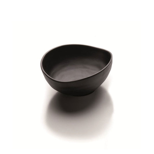 ZEN BLACK ROUND BOWL 33OZ 95CL NR        x6