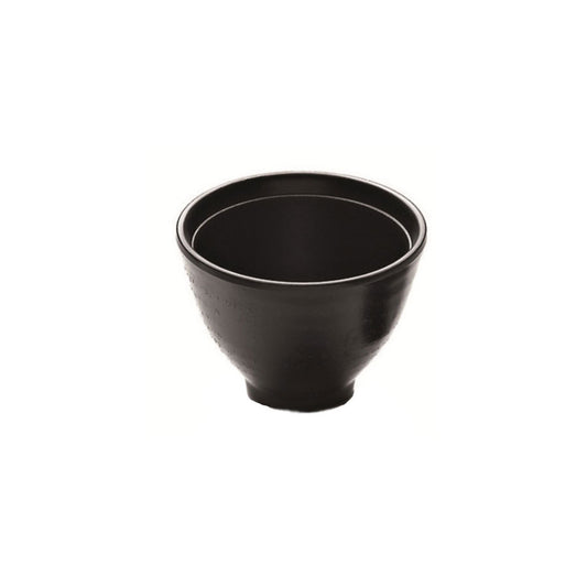 ZEN BLACK ROUND SOUP BOWL 9OZ 10.5CM NR 