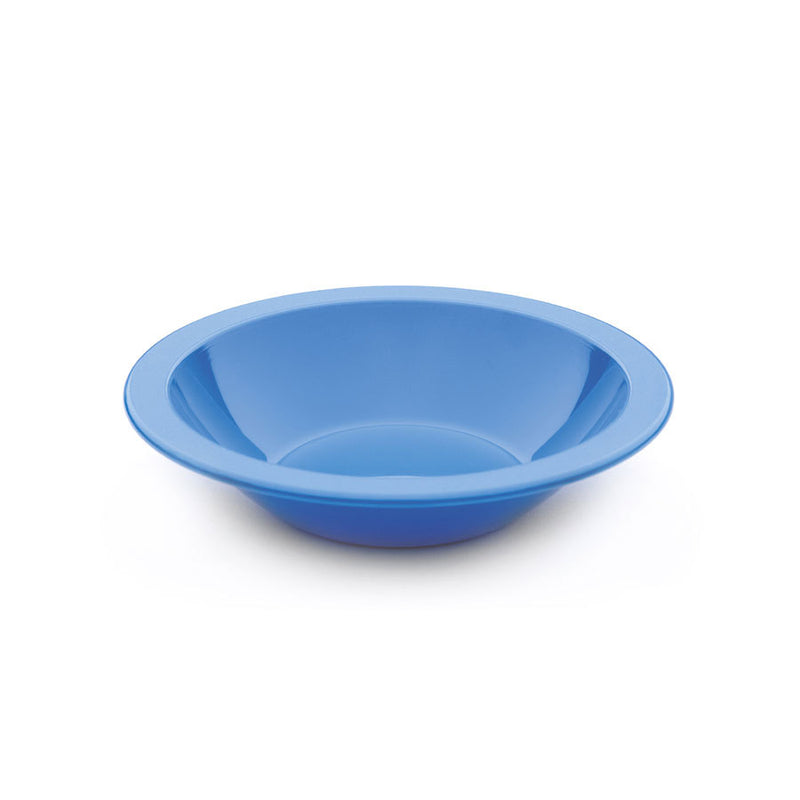 ANTI BAC RIMMED BOWL 17.3CM BLUE        