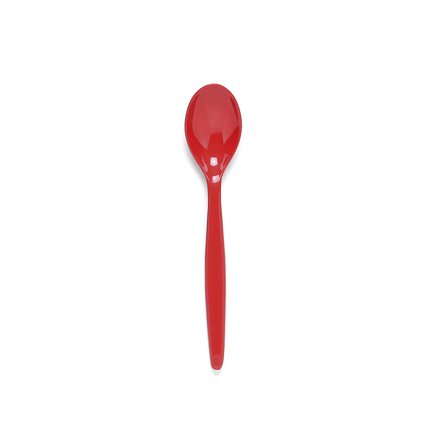 TEASPOON POLYCARBONATE 14.5CM RED       