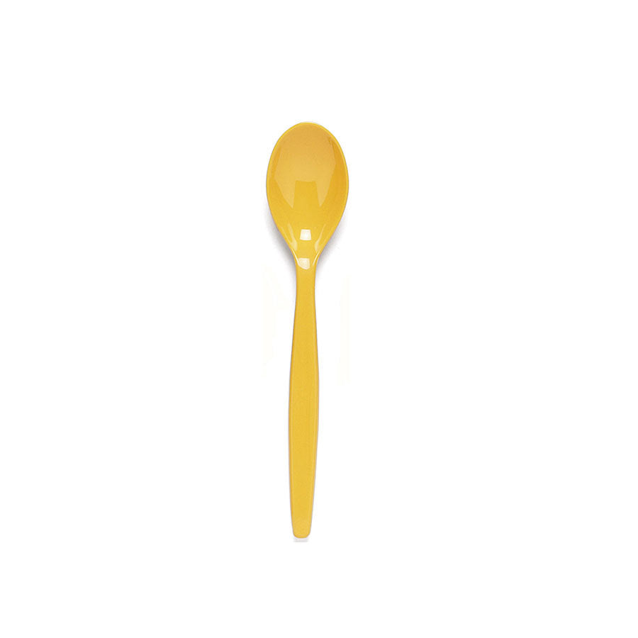 TEASPOON POLYCARBONATE 14.5CM YELLOW    