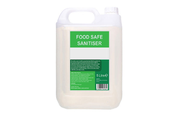 Mosferics Food Safe Spray & Wipe Sanitiser 5L