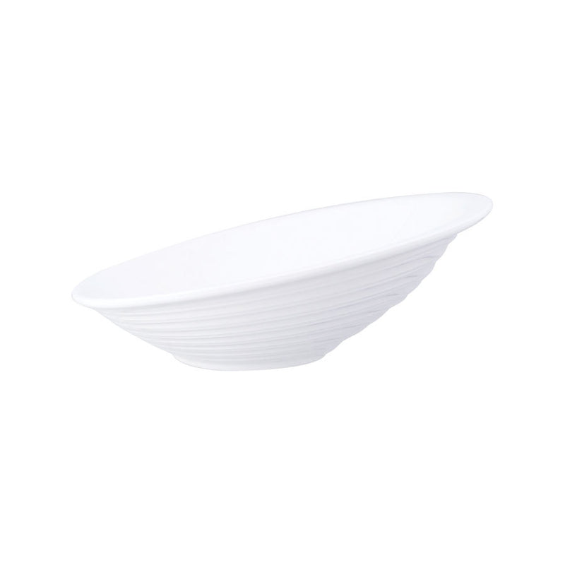 DUNE BUFFET BOWL 28CM WHITE             