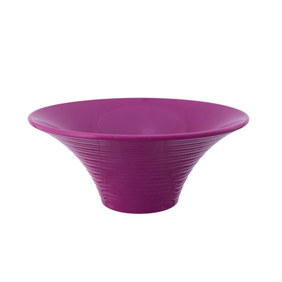 OASIS FLARED BOWL 28CM FUCHSIA PINK     