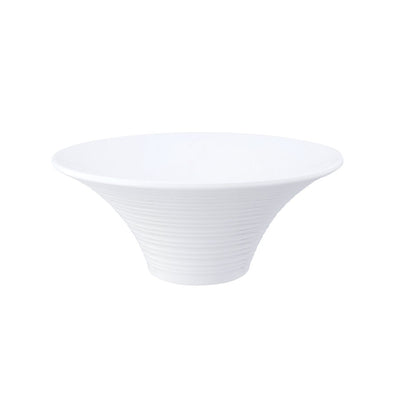 OASIS FLARED BOWL 24CM WHITE            