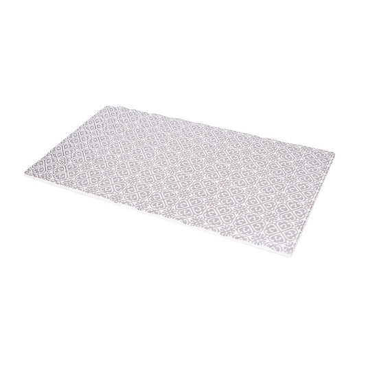 STRATA PLATTER 38X20CM SOUK GREY        