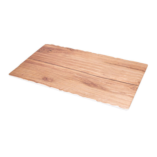 STRATA PLATTER 38X20CM TEAK             