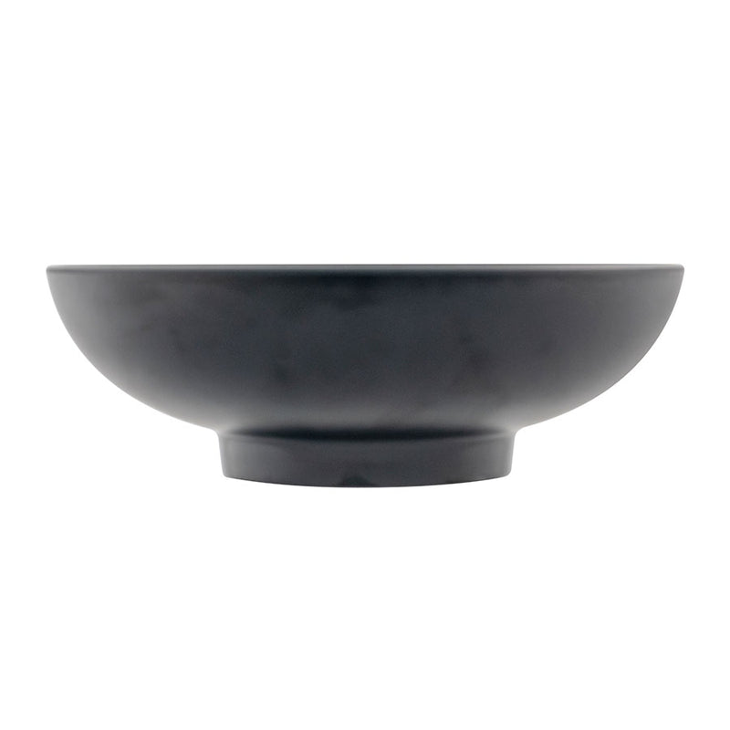 FUSION MELAMINE RAMEN BOWL22.5X7.5CM BLK x6