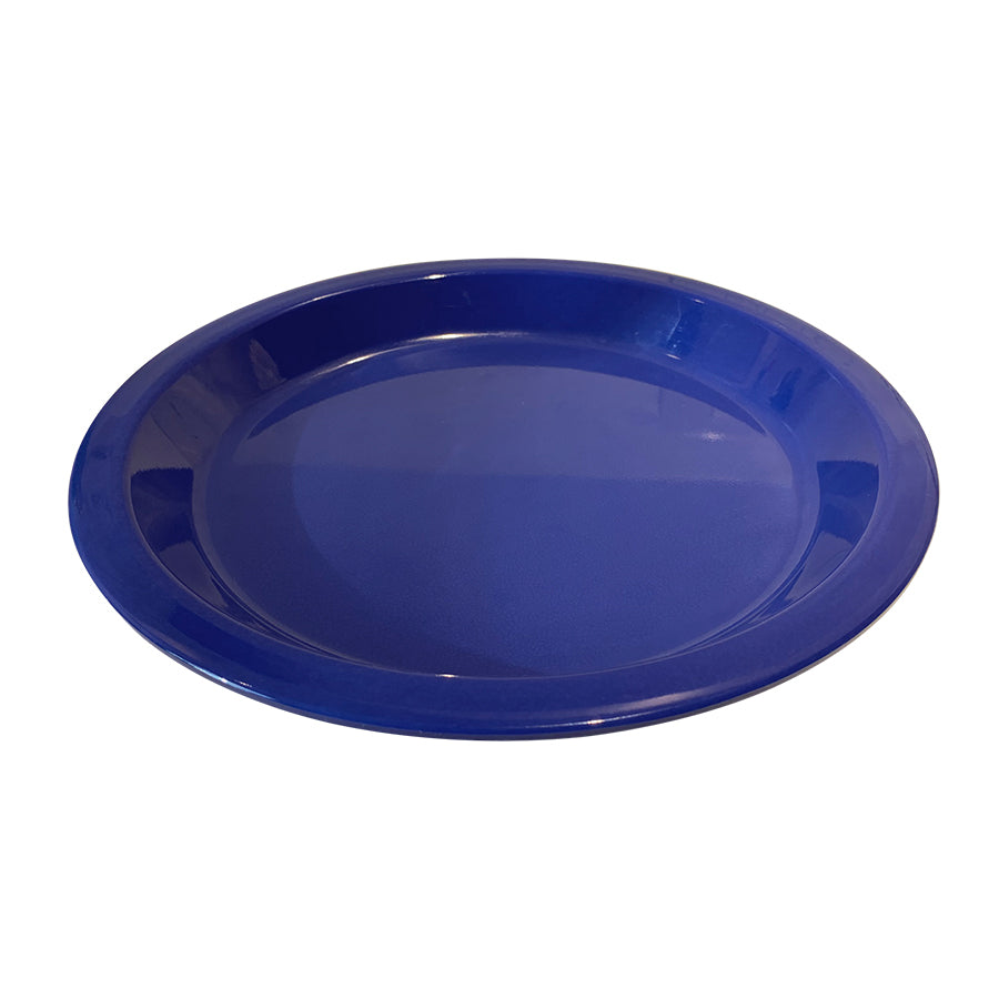 TUNDRA CARE MELAMINE PLATE BLUE 26CM     x6
