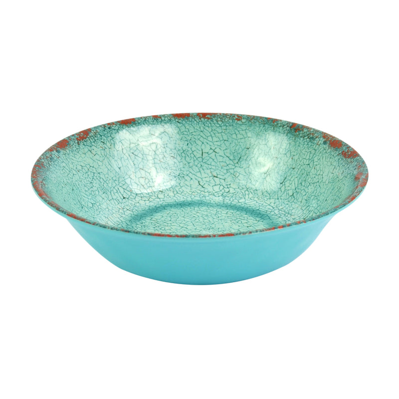 CASABLANCA MELAMINE BOWL190X190X50MM BLU