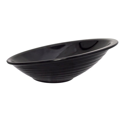 BLACK DUNE BOWL36.5X30.5CM 2.8L MELAMINE