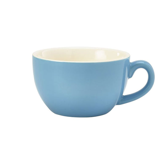 ROYAL GENWARE BOWL SHAPED CUP25CL BLUENR x6