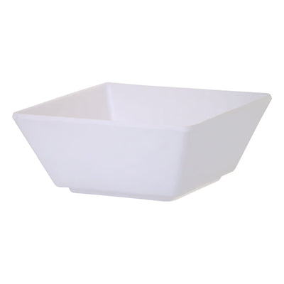 MIRAGE MARTELLO WHITE SQ BOWL 24CM 3.5L 