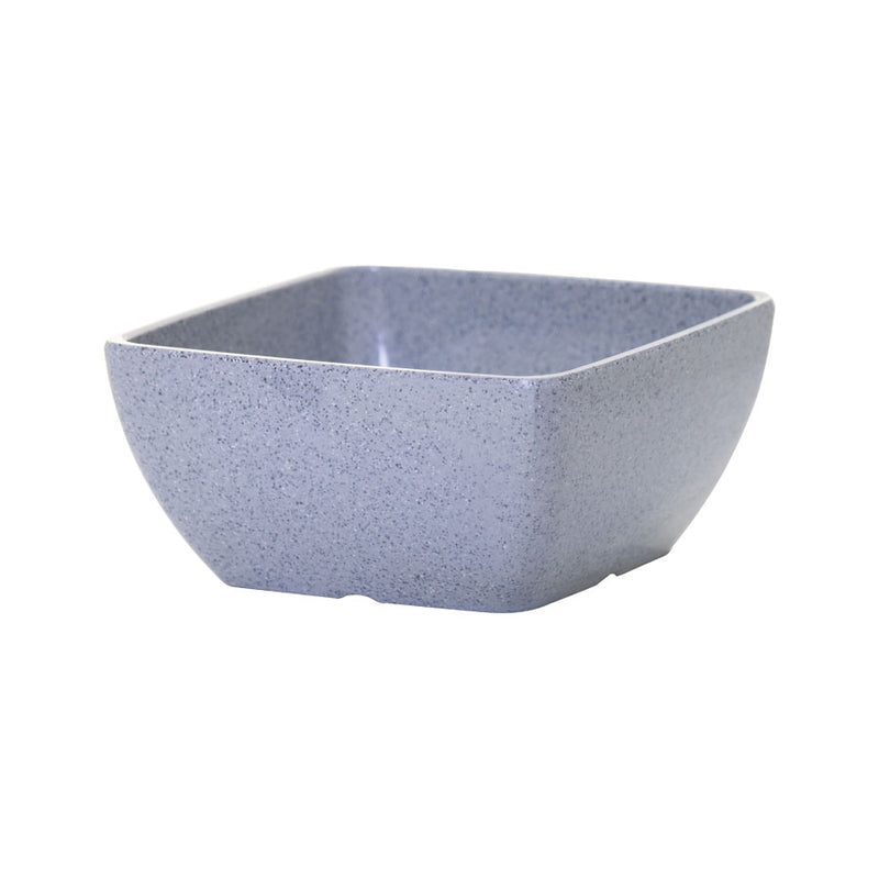 MIRAGE PIAZZA GREY SQ BOWL 24.5CM 4L    